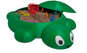 Retro Turtle Sandbox